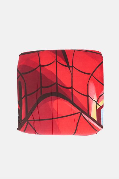 Marvel Spiderman Queen Size 4 Pcs Comforter Set, Red