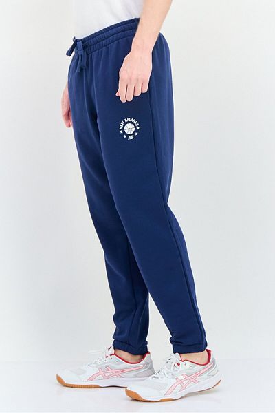 New Balance Men Relaxed Fit Outdoor Sweatpants, Navy Blue