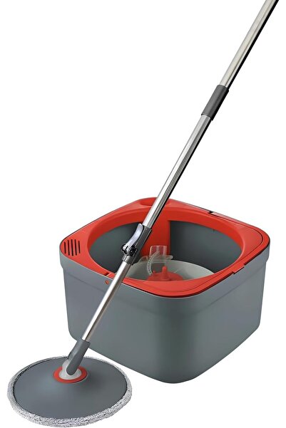 STOREMAX Ezg Temiz ile Kirli Suyu Ayıran Otomatik Temizlik Microfiber Döner Başlıklı Mop Seti Ezsnshop 1