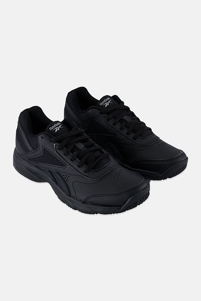 Reebok Men Work N Cushion 4 Lace up Walking Shoes, Black