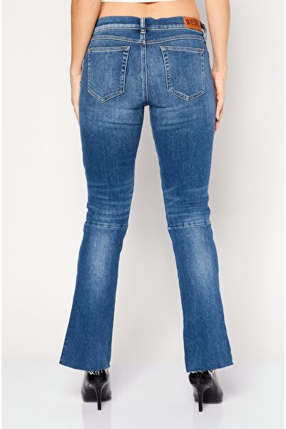 Diesel Women Super Skinny Fit Wash Non-Stretchable Denim, Blue