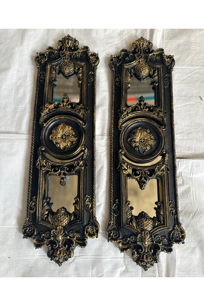 busraconcept Şık uzun 2li ayna 70cm , özel tasarım el yapımı ayna