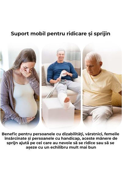 Regal Bliss Cadru sprijin toaletă Regal Bliss®, ajustabil, 2 picioare, aluminiu rezistent, suport stabil
