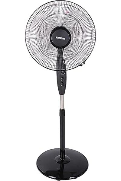 KRYPTON KNF6027 Stand Fan, 16 Inch, Black