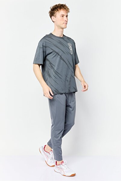 Reebok Men Sportswear Fit Short Sleeves Running T-Shirt, Charcoal