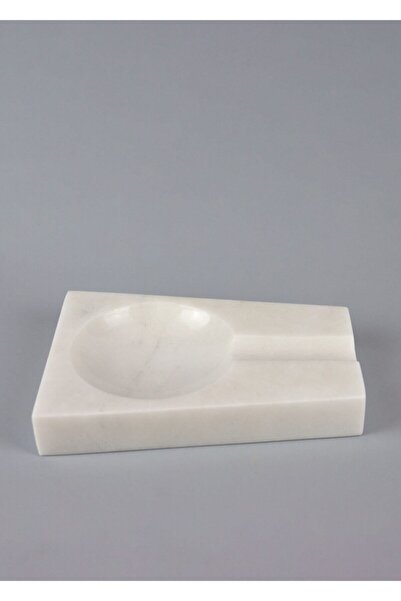 NMSG DESİGN Doğal Mermer Çok Amaçlı Kaşıklık, Puro Küllüğü