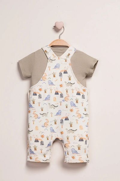 Baby Fou Baby Tshirt Rompers 2 Piece Set Summer Slopet