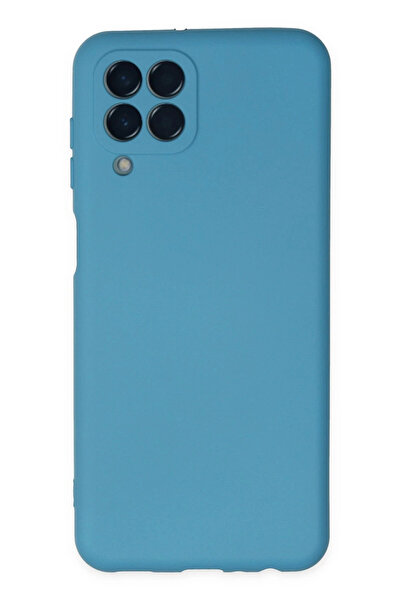 NewFace جراب سامسونج جالاكسي M33 مصنوع من السيليكون المخملي الداخلي نانو - أز...