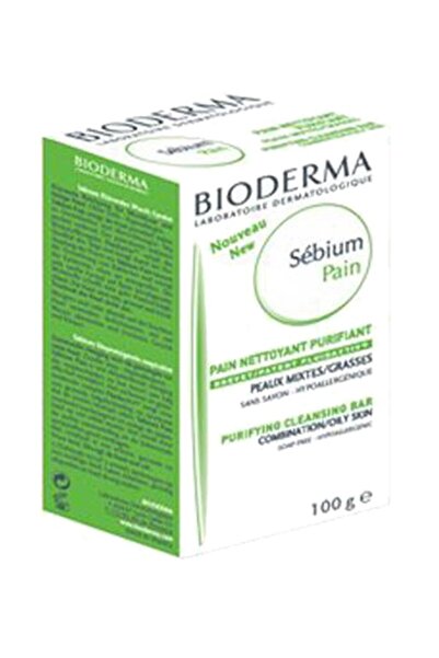 Bioderma Cleansing Bar for Mixed & Oily Skin - Sebium Purifying 100 g34013954...