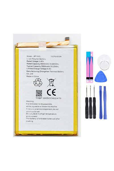 TamirCep Omix X600 Uyumlu Batarya Pil Tamir Seti Ve Pil Bandı Hediyeli