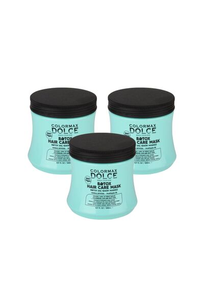 COLORMAX DOLCE قناع الشعر النباتي من سلسلة B&Tox ProVitamin B5 الجديدة 500 مل...