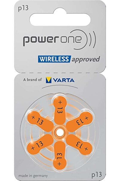 powerone باور ون بطارية متوافقة مع اجهزة تقوية السمع - P13، 1.45 فولت