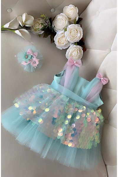 SHClothing accessories فستان حورية البحر لحفلات أعياد الميلاد