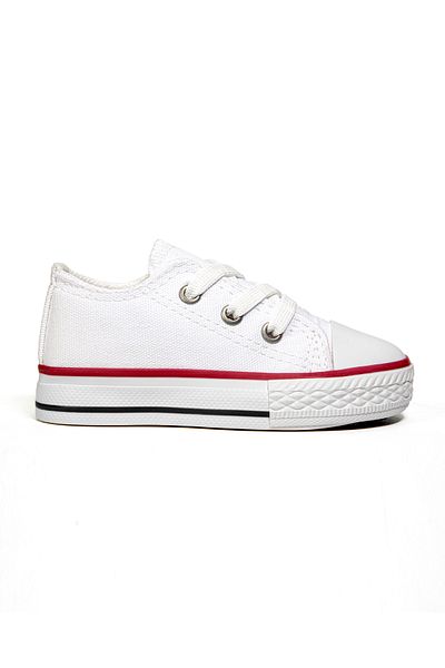 Bebek Sepeti Baby Basket Unisex Girls Boys Baby Kids Short Lace-Up Canvas Linen Sneaker Sports Shoes