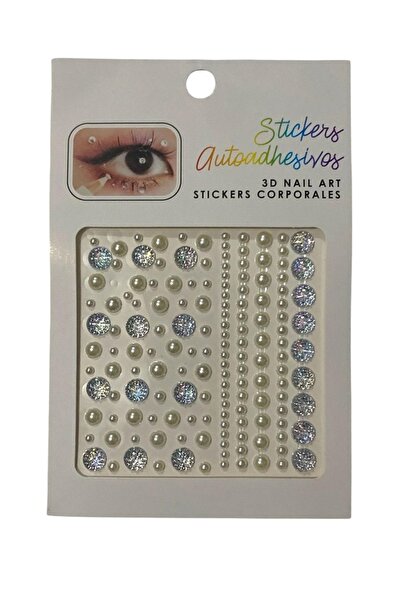 QUEENVİP Yüz , Vücut ,Saç ve Tırnak Sticker Taşlı /Taşlı Yüz Steker