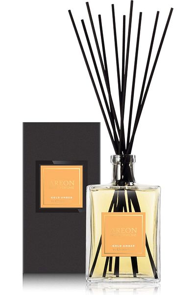 Areon Home Perfume Sticks - 1 Liter (34 OZ) Gold Amber