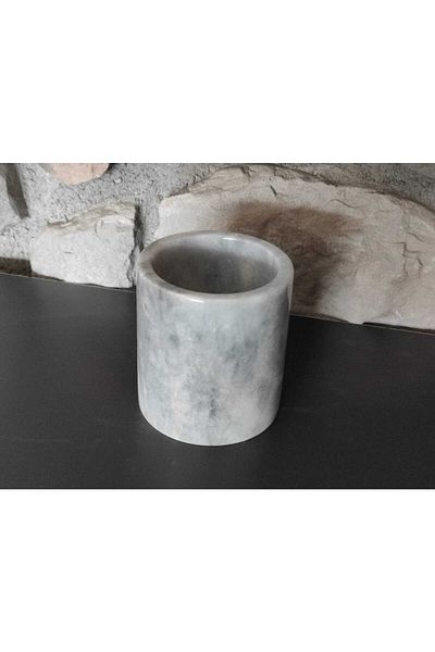 Polen Stone Gray Marble Spoon Holder