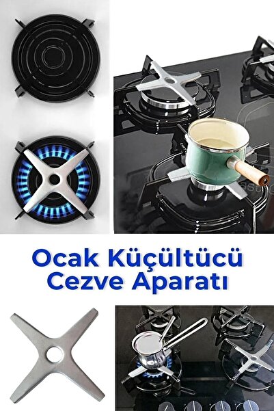 HETicaret Üniversal Ocak Küçültücü Cezvelik Aparatı - 4 Adet