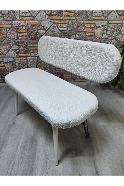 COVER TEKSTİL Bohem yeni model sandalyesi kılıfı jakar PUF BENCH KILIFI