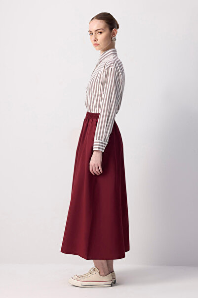 Touché Privé ТКАНА СПІДНИЦЯ, ЗІБРАНА НА ТАЛІЇ