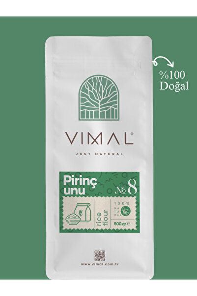 VIMAL Pirinç Unu 500 gr ( %100 Doğal Glutensiz Bebek Maması )