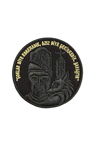 Ex Patch Çoklar Diye Korkmadık Nakış Peç Patch 9 Cm