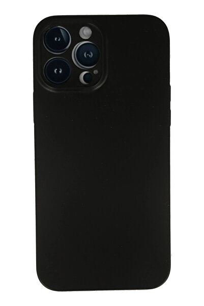 NewFace حافظة هاتف آيفون 13 برو ماكس PP رفيعة للغاية - أسود 1494422709