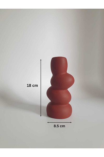 Lapida Home Decor Μοντέρνο Κρεμίτ Βάζο Pebble – Χειροποίητο Διακοσμητικό Μινιμαλιστικό |   Ράφι, Τραπέζι, Διακόσμηση σπιτιού και αξεσουάρ