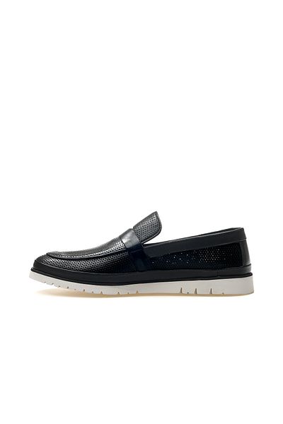 YAŞAR KAŞLI Men's Genuine Leather Casual Shoes 25Y Ykö.17421 m Black