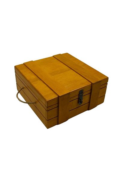 t tun's woods Storage Box with Padlock 30X30Cm Width 15cm Height