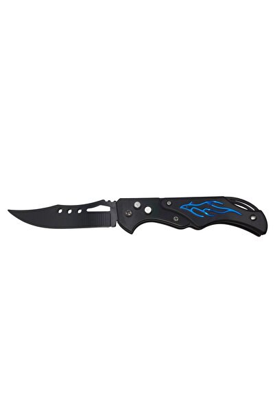 Depox Lovecký nůž IdeallStore, Fire Blade, nerezová ocel, 21,5 cm, černý