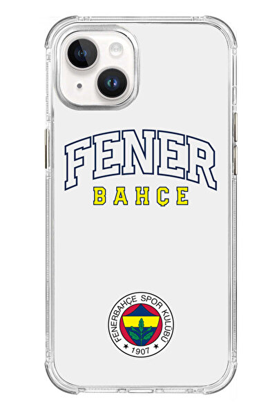 Fenerbahçe iPhone 14 Uyumlu Fenerbahçe Kolej Lisanslı Telefon Kılıfı