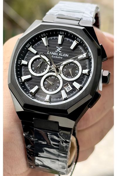 Daniel Klein Premium Men's Wristwatch 3 Atm Waterproof Stainless Steel Band
