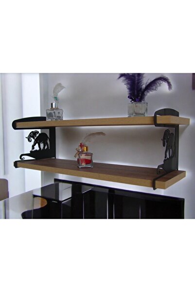 Home Mutfak Rafları, Duvar Rafı, Dekoratif Banyo Antre Rafı, Ikili Duvar Rafı...