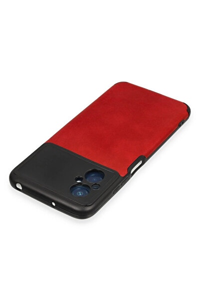 NewFace Xiaomi Poco M5 Case Loop Leather Silicone - Red 1491332709
