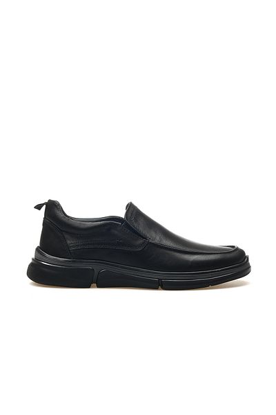 YAŞAR KAŞLI Men's Genuine Leather Casual Shoes 25Y Ykö.19325 m Black