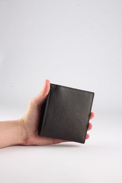 GÜMÜŞ Genuine Leather Men's Wallet Classic Horizontal Model, Masculine Style