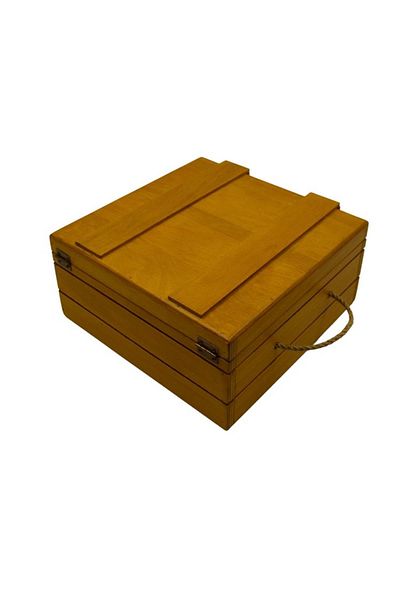 t tun's woods Storage Box with Padlock 30X30Cm Width 15cm Height