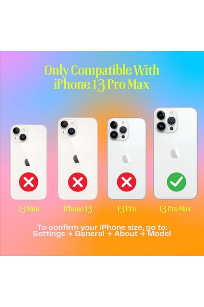 Generic Silicone Case Cover Compatible with iPhone 13 pro max , Ultra Slim Fit with Full Body Protection