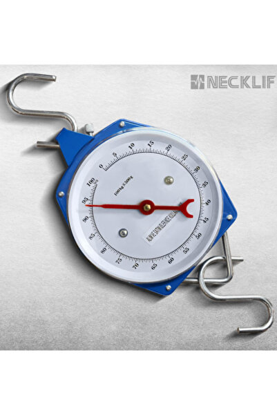 EMG HIRDAVAT İbreli Askı Terazi El Terazisi El Kantarı Analog El Tartısı (100KG/500GR)