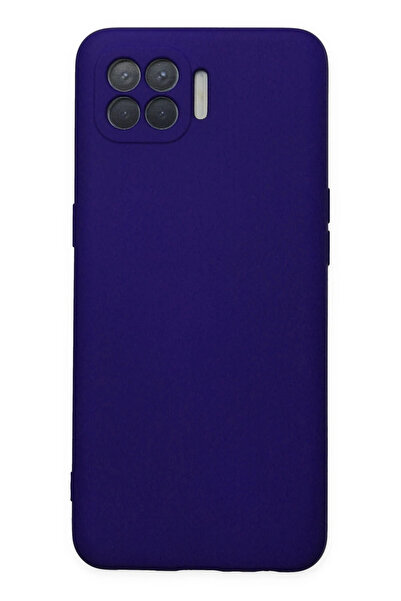 NewFace حافظة Reno 4 Lite من السيليكون المخملي الداخلي نانو - أرجواني 1494244709