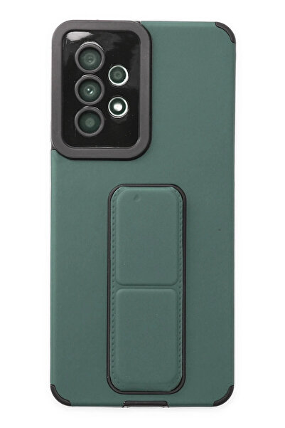 NewFace حافظة سامسونج جالاكسي A53 5G ميجا ستاند سيليكون - أخضر ZNGZR