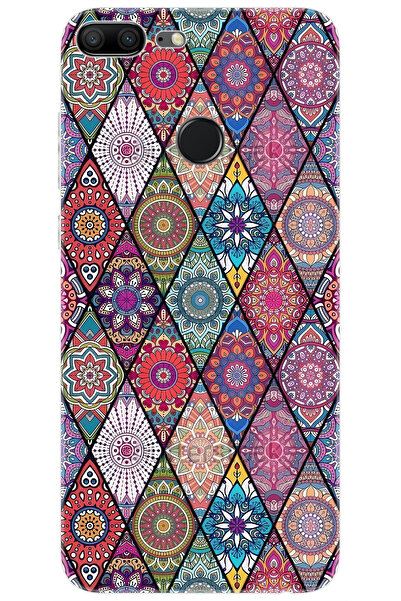 Ceppare Honor 9 Lite (LLD-L31) Uyumlu Kılıf Desen Baskılı Silikon Kilim Tasarım STK:660 CP-CNQUylx