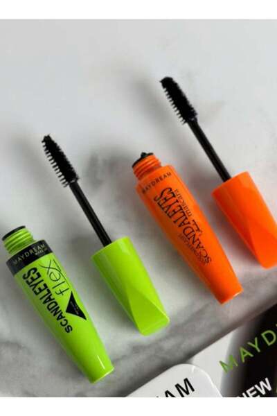 MAYDREAM ماسكارا سكاندالوس فليكس المقاومة للماء والمكثفة للرمو