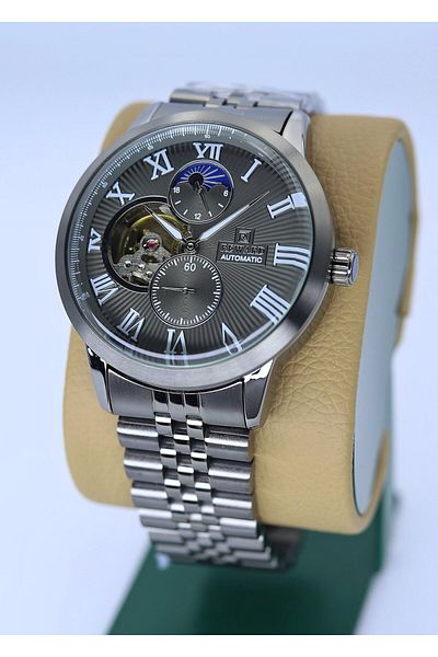 Reward Automatic Mechanism Steel Band Men's Wrist Watch Asw123-I1835Rw
