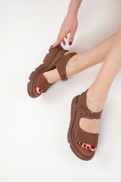 SOHO Brown Women's Sandals 20468