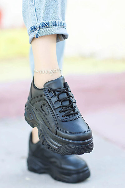 YUMİ Sportovní obuv s podrážkou-ČERNÁ