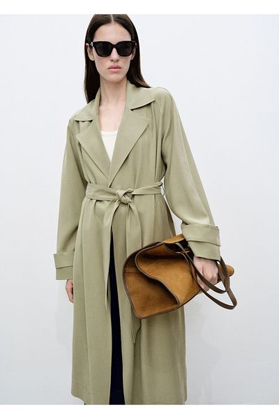 MANGO Trench Coat Taxi