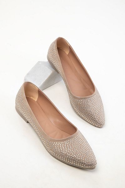 SOHO Women's Skin Suede Ballerinas 20573