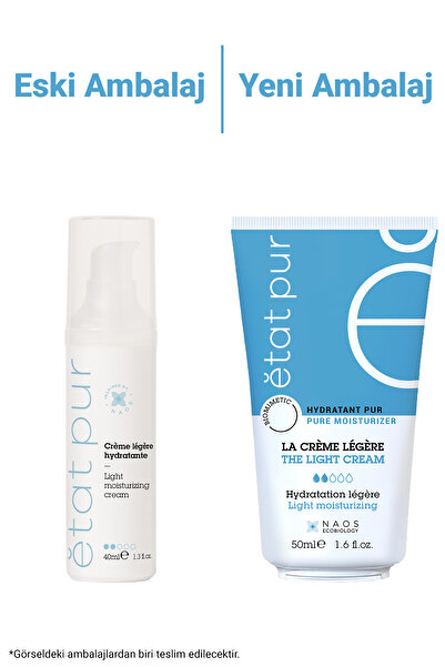 Etat Pur Light Moisturizing Cream Hafif Dokulu Sebum Dengeleyici Yüz Nemlendirici Bakım Kremi 40 ml
